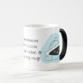 自分のサンタのそりを作成バッグクリスマス モーフィングマグカップ (正面右)