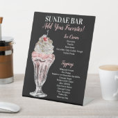 自分のサンデーのバーサインを作る 台座サイン (インサイチュ)