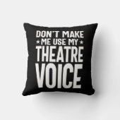 自分のシアターの声を使わせない – ミュージカル クッション (裏面)