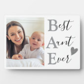 自分のシルバーバーの叔母の最高の今までの写真を作成 フォトプラーク (正面)