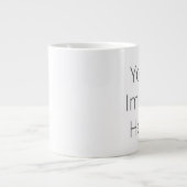 自分のジャンボマグカップを作成する ジャンボコーヒーマグカップ (正面)