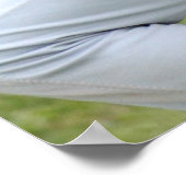 自分のスカスタムポーツプレーヤーの写真ポスターを作成 ポスター (角)