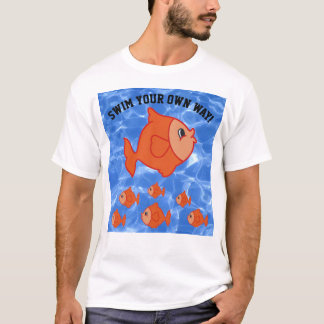 自分のスタイルで泳ごう Tシャツ