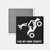 自分のスタントをジープ マグネット (正面/裏面)