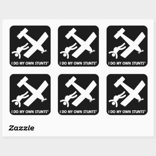 自分のスタントをスカイダイビング スクエアシール (シート)