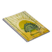 自分のステゴサウルスを描く ノートブック (右側)