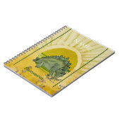 自分のステゴサウルスを描く ノートブック (左側)