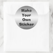 自分のステッカーを作る ラウンドシール (バッグ)
