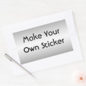 自分のステッカーを作る 長方形シール (封筒)