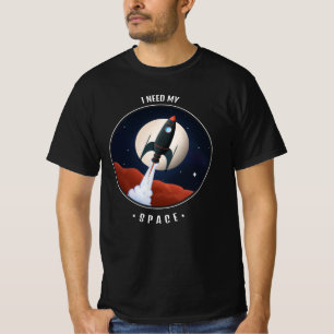 自分のスペースが必要 Tシャツ
