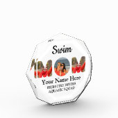 自分のスポーツママ写真コラージュのママを作成する フォトブロック (左)