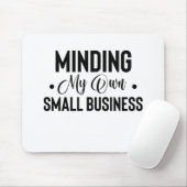 自分のスモールビジネスのおもしろい起業家 マウスパッド (マウス)