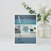 自分のセーリング写真はがきを作成する ポストカード (スタンド正面)