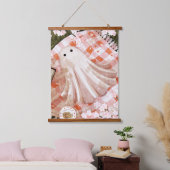 自分のタペストリつるーで 吊り下げ型タペストリー (寝室)