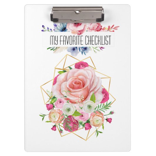 自分のチェッお気に入りのクリスト クリップボード (正面)