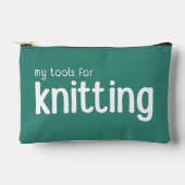 自分のツール編み物小物袋バッグ アクセサリーポーチ (正面)