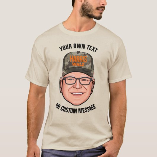 自分のティム・ワルツを作成する Tシャツ (正面)
