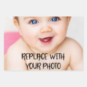 自分のテンプレートを作パーソナライズされたる ラッピングペーパーシート (正面2)