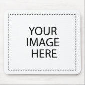 自分のデザインまたは写真を挿入 マウスパッド (正面)