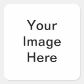 自分のデザインを! スクエアシール (正面)