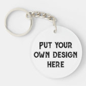 自分のデザイン キーホルダー (正面)