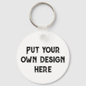 自分のデザイン キーホルダー (正面)