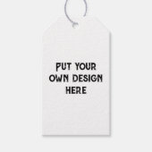 自分のデザイン ギフトタグ (正面)