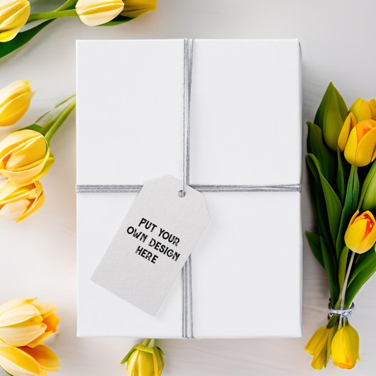 自分のデザイン ギフトタグ