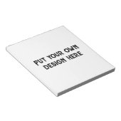 自分のデザイン ノートパッド (アングル)