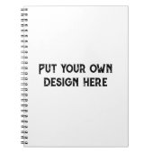 自分のデザイン ノートブック (正面)