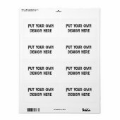 自分のデザイン ラベル (フルシート)