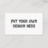 自分のデザイン ロイヤリティカード (正面)