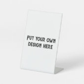 自分のデザイン 台座サイン (正面)