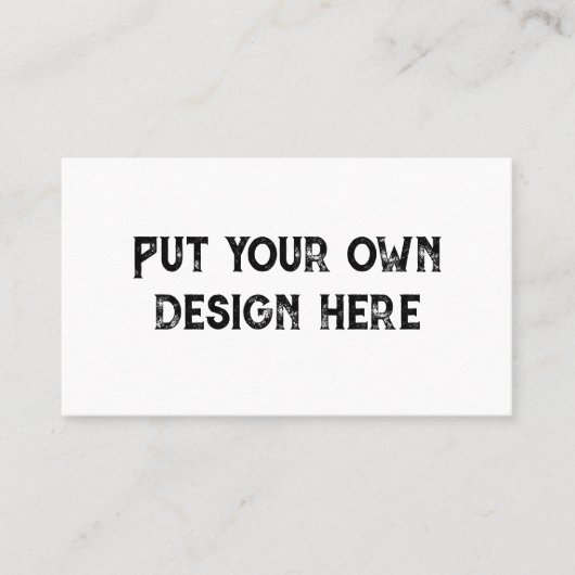 自分のデザイン 名刺 (正面)