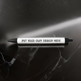 自分のデザイン 黒ボールペン
