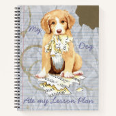 自分のトーラー食べのレッスンプランノートブック ノートブック (正面)