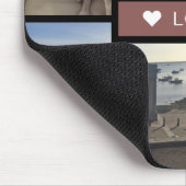 自分のドッグフォトコラージュを作成する マウスパッド (コーナー)