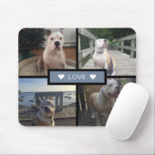自分のドッグフォトコラージュを追加 マウスパッド (マウス)