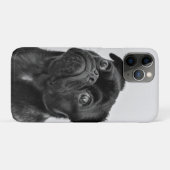 自分のドッグフォトトラベルを追加 | おもしろい pug Case-Mate iPhoneケース (裏面(横))