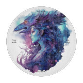 自分のドラゴンの女神を作る カッティングボード (正面)