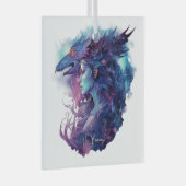 自分のドラゴンの女神を作る ガラスオーナメント (正面右)