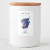 自分のドラゴンの女神を作る フードラベル (正面)