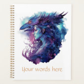 自分のドラゴンの女神を作る プランナー手帳 (正面)