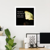 自分のドラマーのビートに行進 ポスター (ホームオフィス)