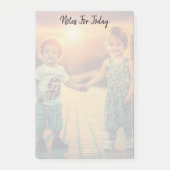 自分のノートを作成する完全な家族写真 ポストイット (正面)