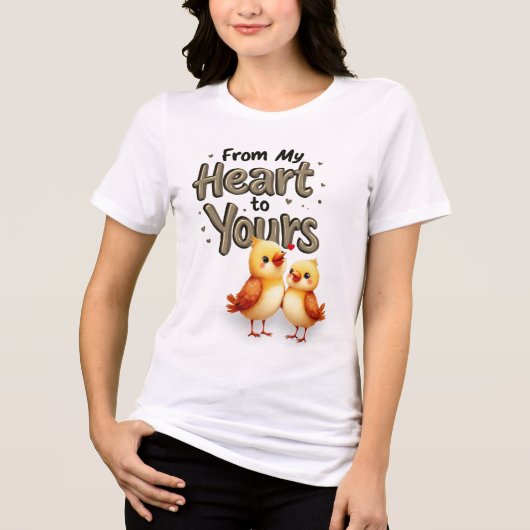 自分のハートから自分の トライブレンドＴシャツ (正面)