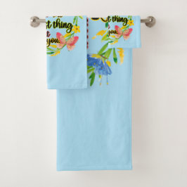 自分のハートかわいらしを大事にする バスタオルセット