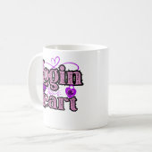 自分のハートにログインバレンタイン コーヒーマグカップ (正面左)