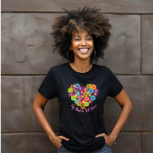 自分のハートのフル開花-フローラ Tシャツ
