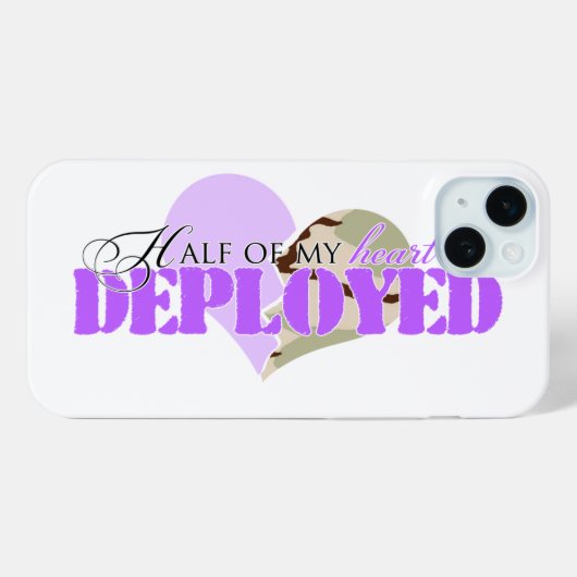 自分のハートの半分を展開 Case-Mate iPhoneケース (裏面 (横))